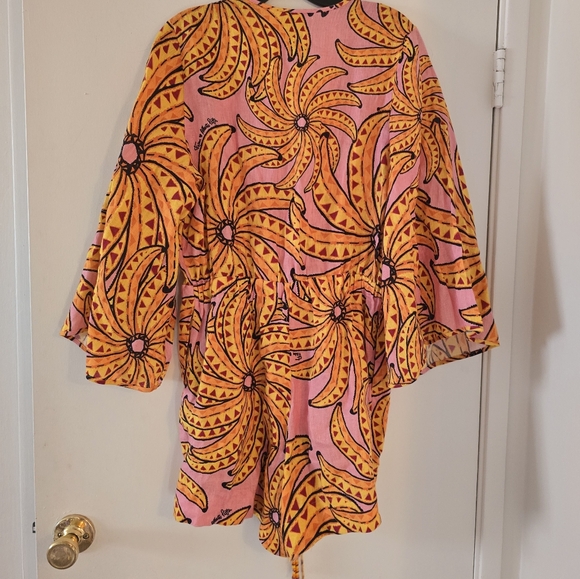 farm Rio Banana Print Romper - Picture 5 of 5